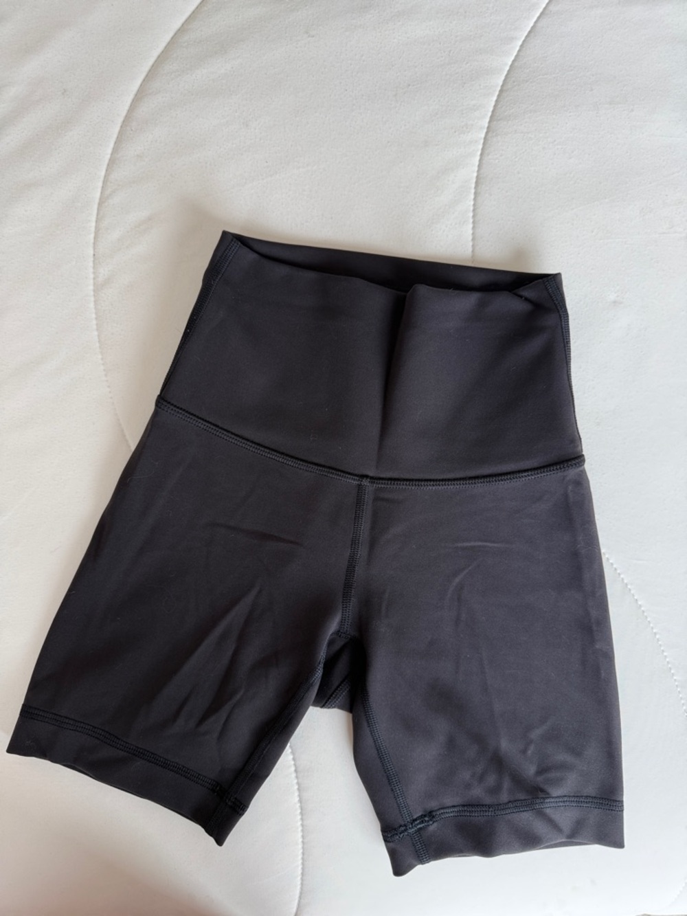 lululemon athletica Black High-Rise Bike Shorts
